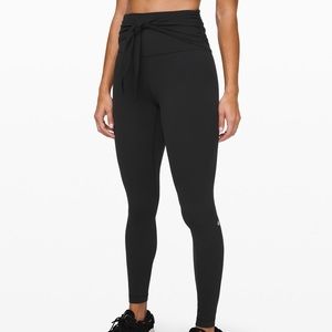 Lululemon Align Pant 28” Wrap Waist black size 4
